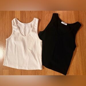 perfectwhitetee Blondie tank tops